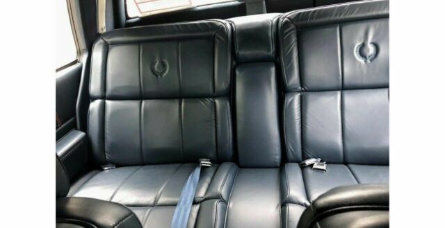 1988 Dark Blue Cadillac DeVille Sedan