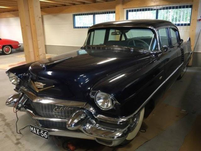 1956 Blue Cadillac DeVille Coupe