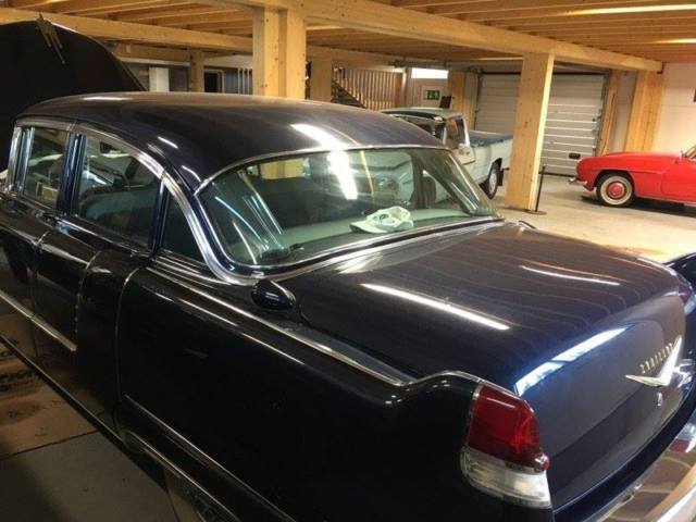 1956 Blue Cadillac DeVille Coupe