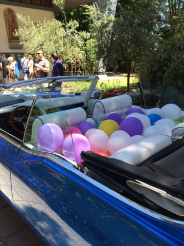 1970 Blue Cadillac DeVille Convertible