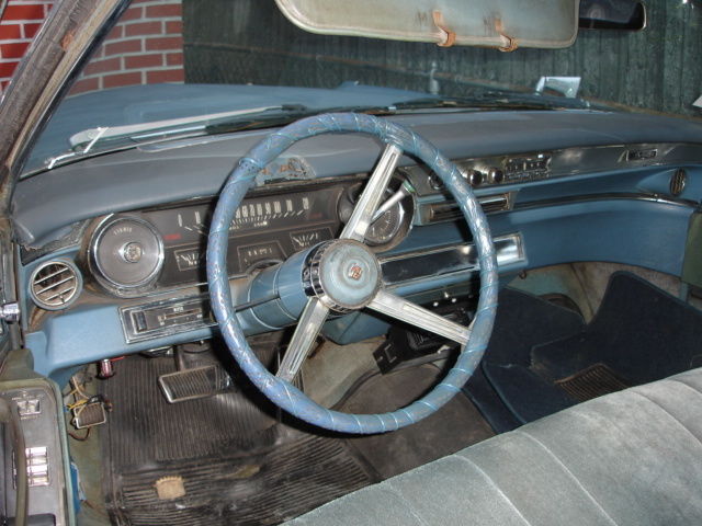 1966 Light Blue Cadillac DeVille Convertible