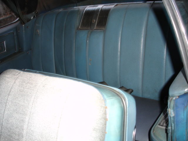 1966 Light Blue Cadillac DeVille Convertible