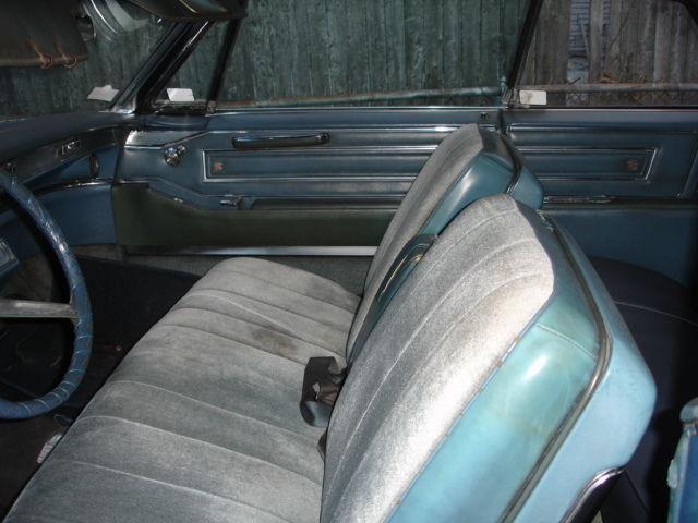 1966 Light Blue Cadillac DeVille Convertible