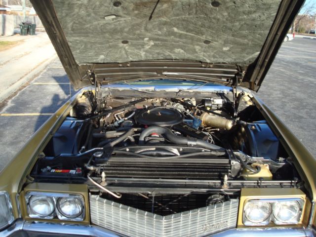 1969 Gold Cadillac Eldorado Coupe