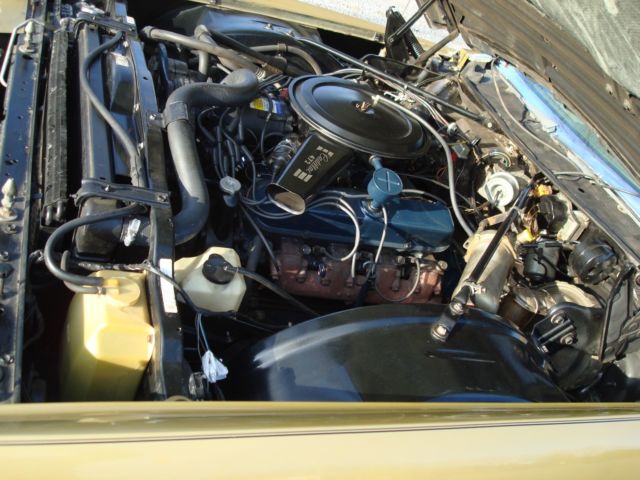 1969 Gold Cadillac Eldorado Coupe