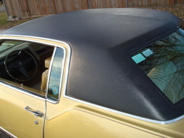 1969 Gold Cadillac Eldorado Coupe