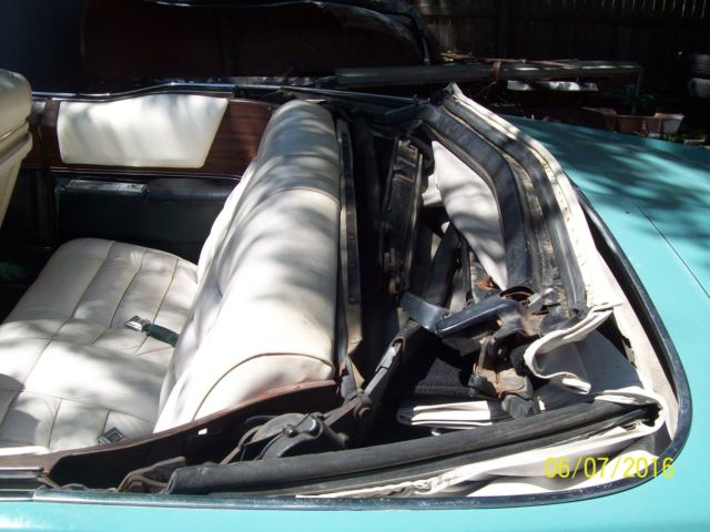1976 Green Cadillac Eldorado Convertible