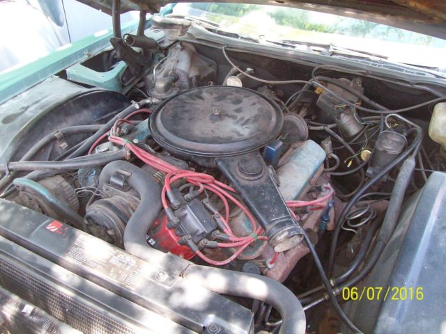 1976 Green Cadillac Eldorado Convertible