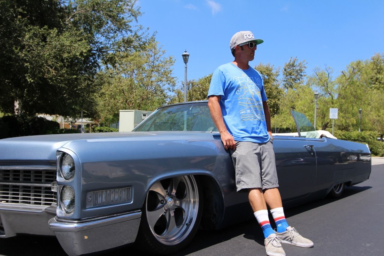 1966 Blue Cadillac Eldorado Convertible