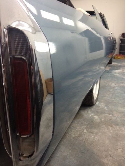 1966 Blue Cadillac Eldorado Convertible