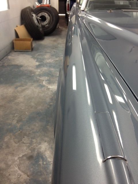 1966 Blue Cadillac Eldorado Convertible