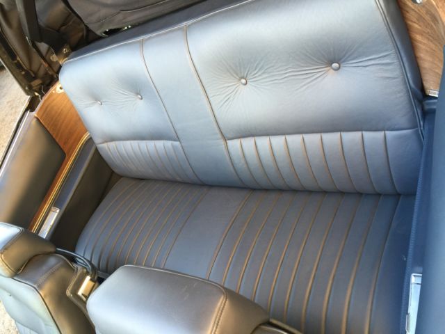 1971 Blue Cadillac Eldorado Convertible