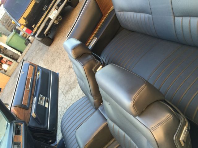 1971 Blue Cadillac Eldorado Convertible