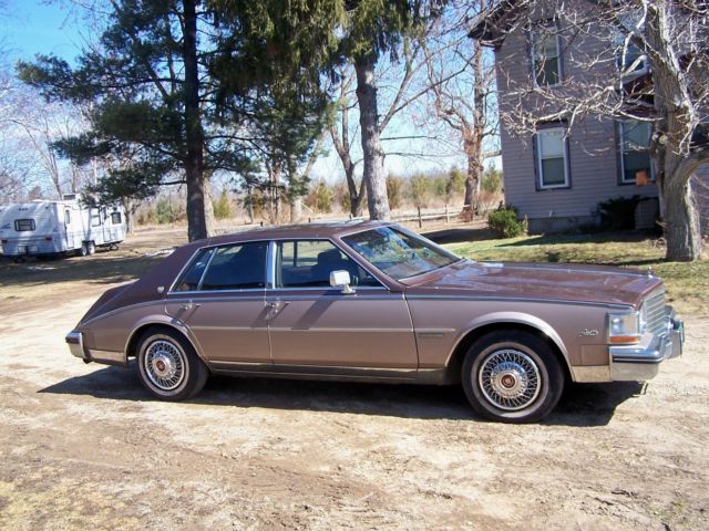 1983 Brown Cadillac Seville Sedan