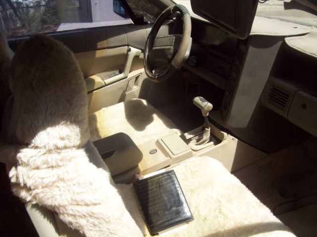 1990 Tan Cadillac Allante Convertible