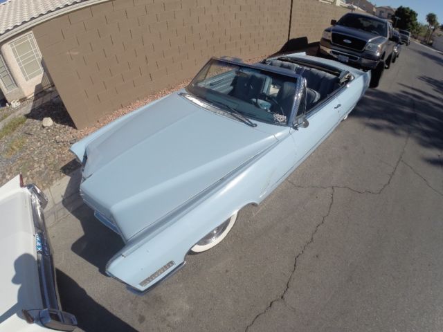 1966 Blue Cadillac DeVille Convertible