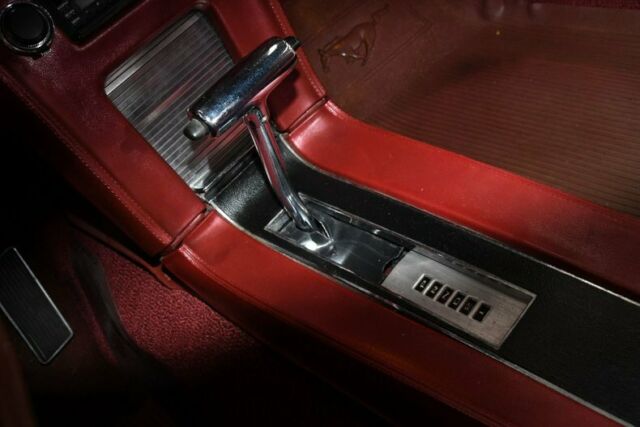 1968 White Ford Mustang Convertible