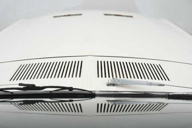 1968 White Ford Mustang Convertible