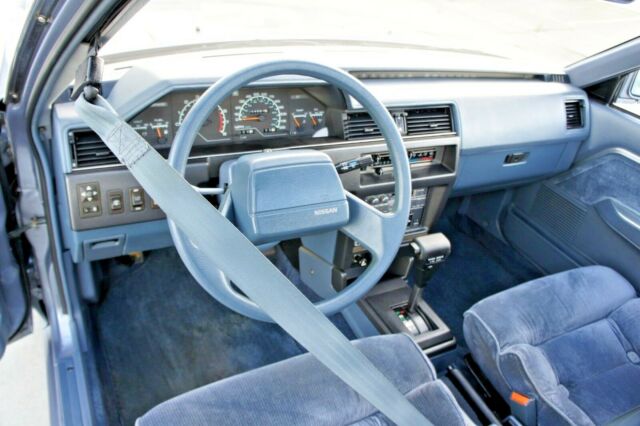 1988 Blue Nissan Maxima Sedan