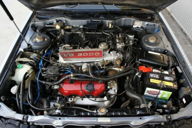 1988 Blue Nissan Maxima Sedan