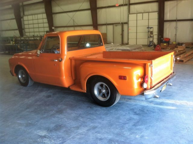1971 Orange Chevrolet C-10 Standard Cab Pickup