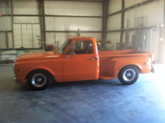1971 Orange Chevrolet C-10 Standard Cab Pickup