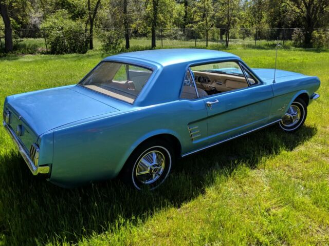 1966 Metallic Blue Ford Mustang Coupe