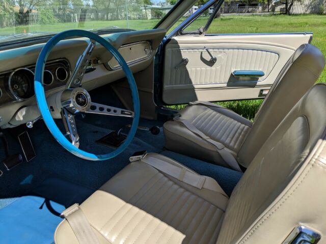 1966 Metallic Blue Ford Mustang Coupe