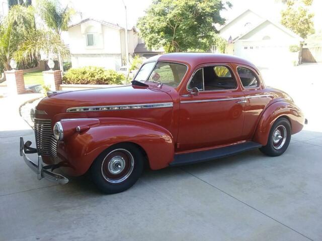 1940 Tan Chevrolet Special Deluxe Coupe