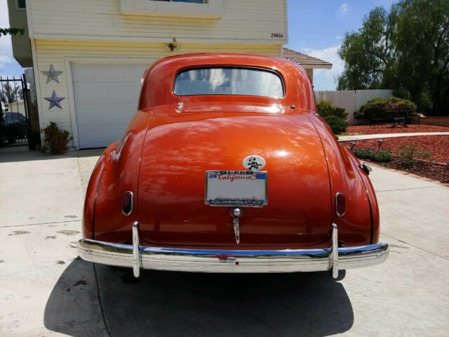 1940 Tan Chevrolet Special Deluxe Coupe