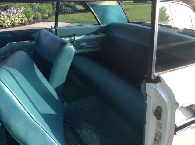 1964 White Ford Fairlane Hardtop