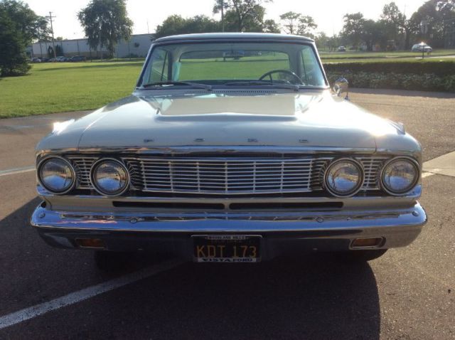 1964 White Ford Fairlane Hardtop