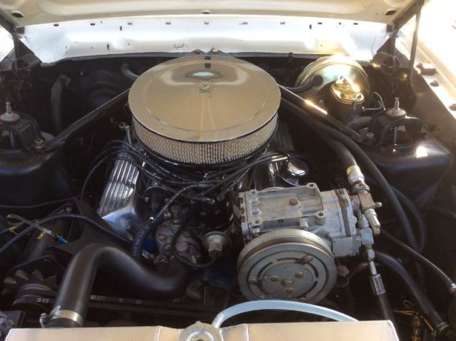 1964 White Ford Fairlane Hardtop