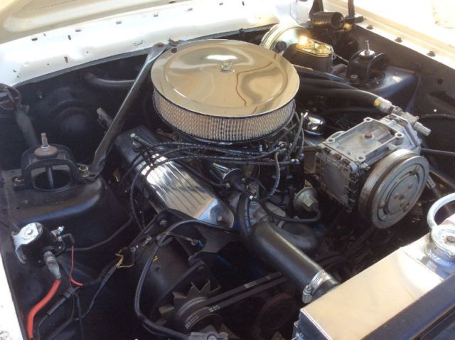 1964 White Ford Fairlane Hardtop