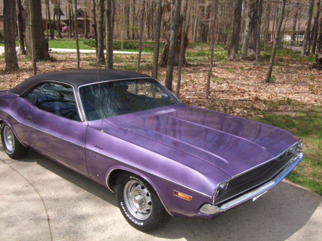1970 Purple Dodge Challenger Coupe