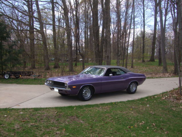 1970 Purple Dodge Challenger Coupe