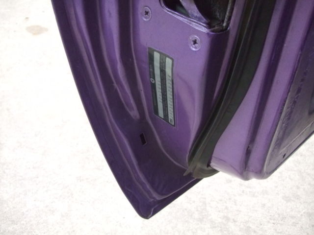 1970 Purple Dodge Challenger Coupe