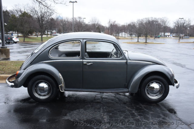 1965 Gray Volkswagen Beetle-New Coupe