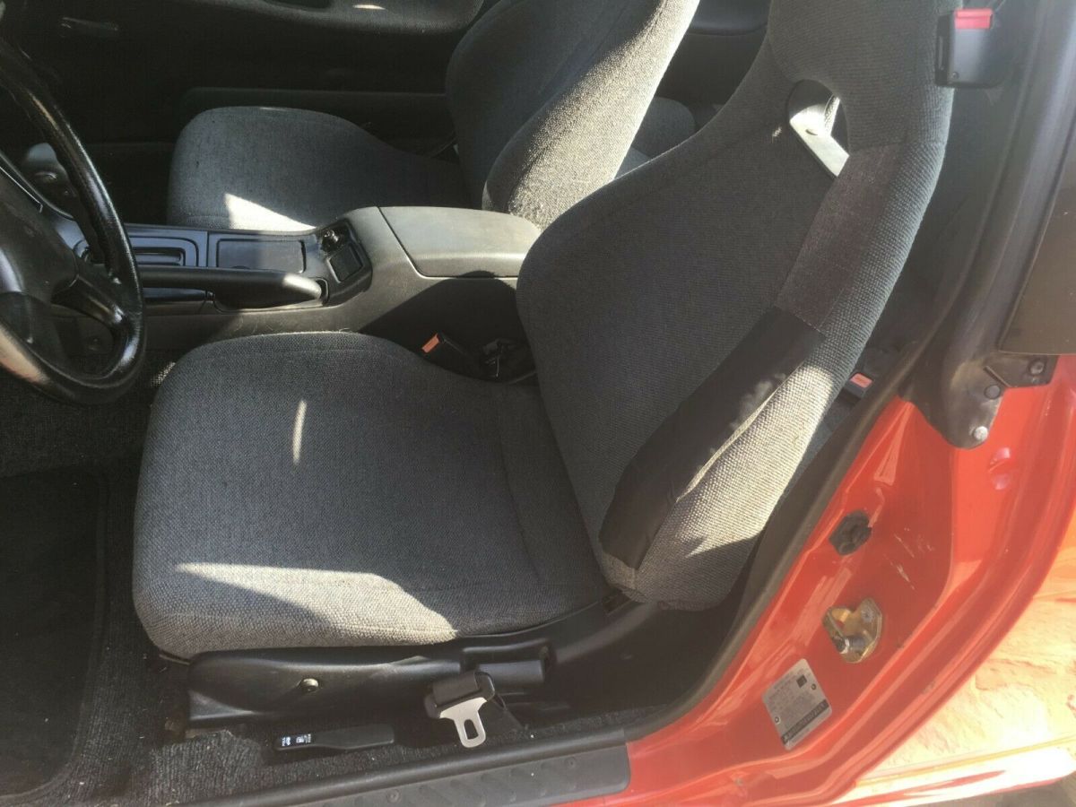 1989 Red Nissan 240SX Hatchback