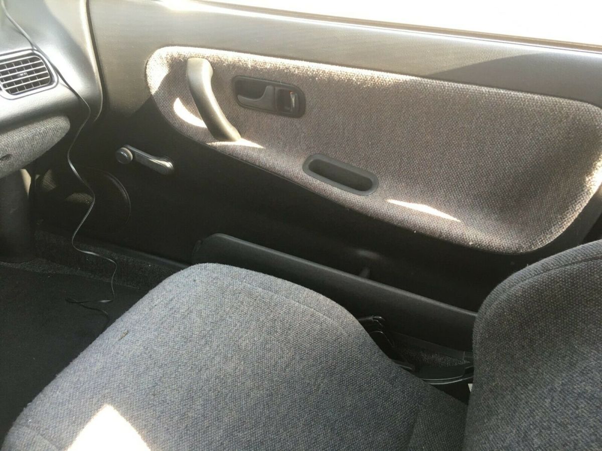 1989 Red Nissan 240SX Hatchback