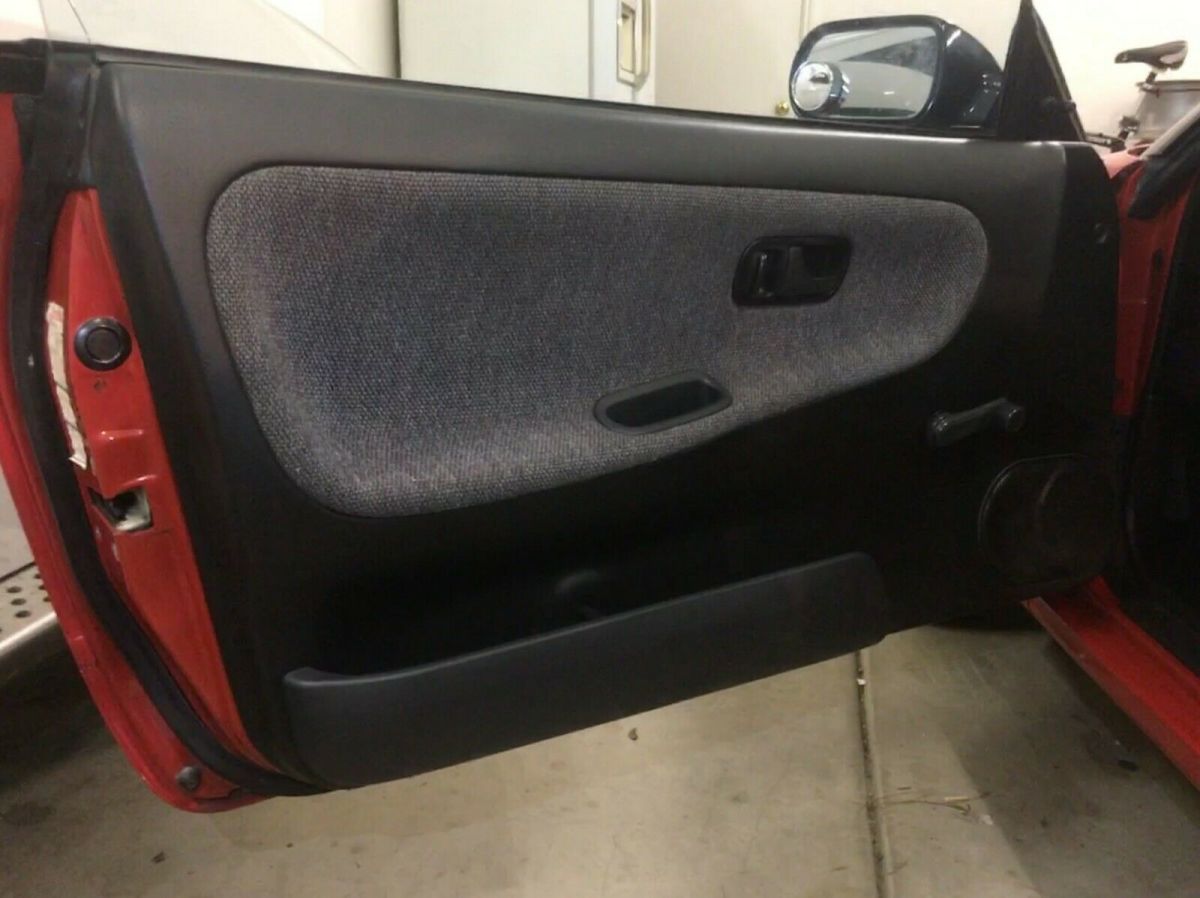 1989 Red Nissan 240SX Hatchback