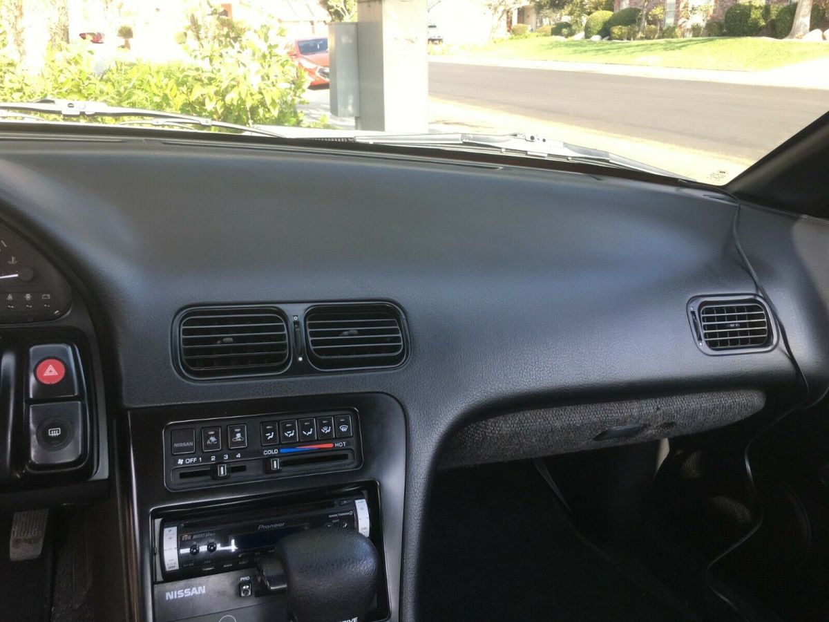 1989 Red Nissan 240SX Hatchback