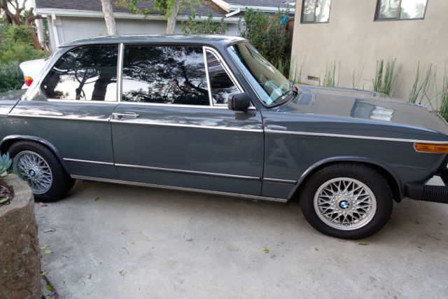 1974 Gray BMW 2002 Coupe