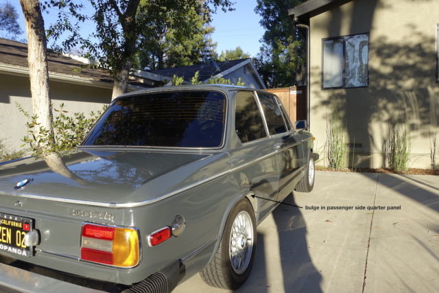 1974 Gray BMW 2002 Coupe