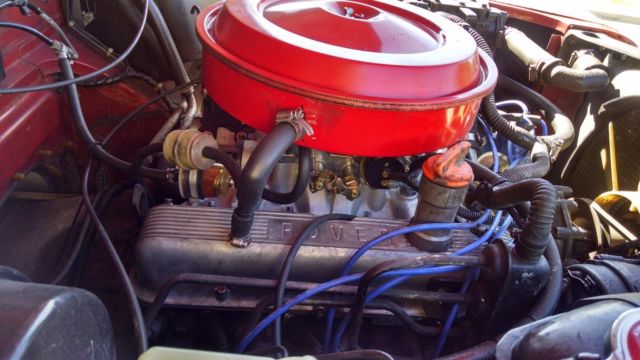 1986 Red Land Rover Defender SUV