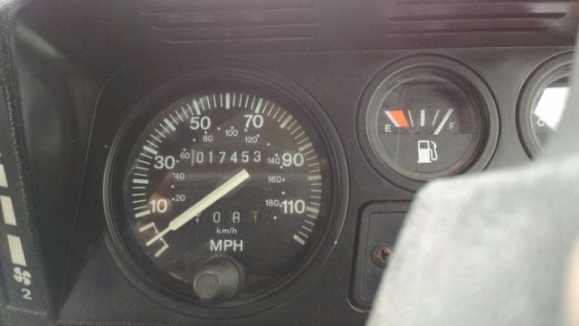 1986 Red Land Rover Defender SUV