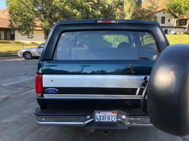 1994 Green Ford Bronco SUV