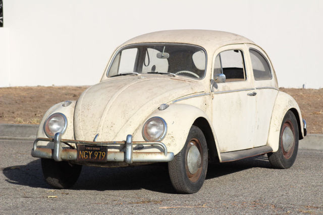 1962 White Volkswagen Beetle - Classic Coupe