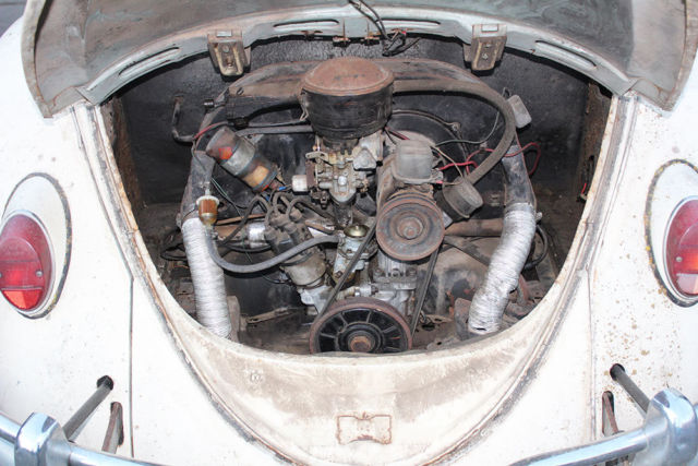 1962 White Volkswagen Beetle - Classic Coupe