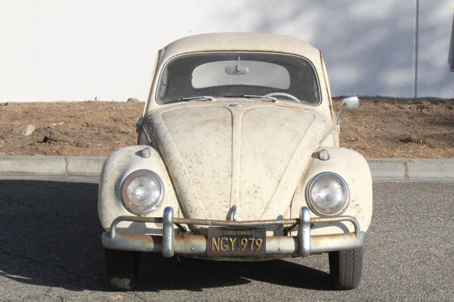 1962 White Volkswagen Beetle - Classic Coupe